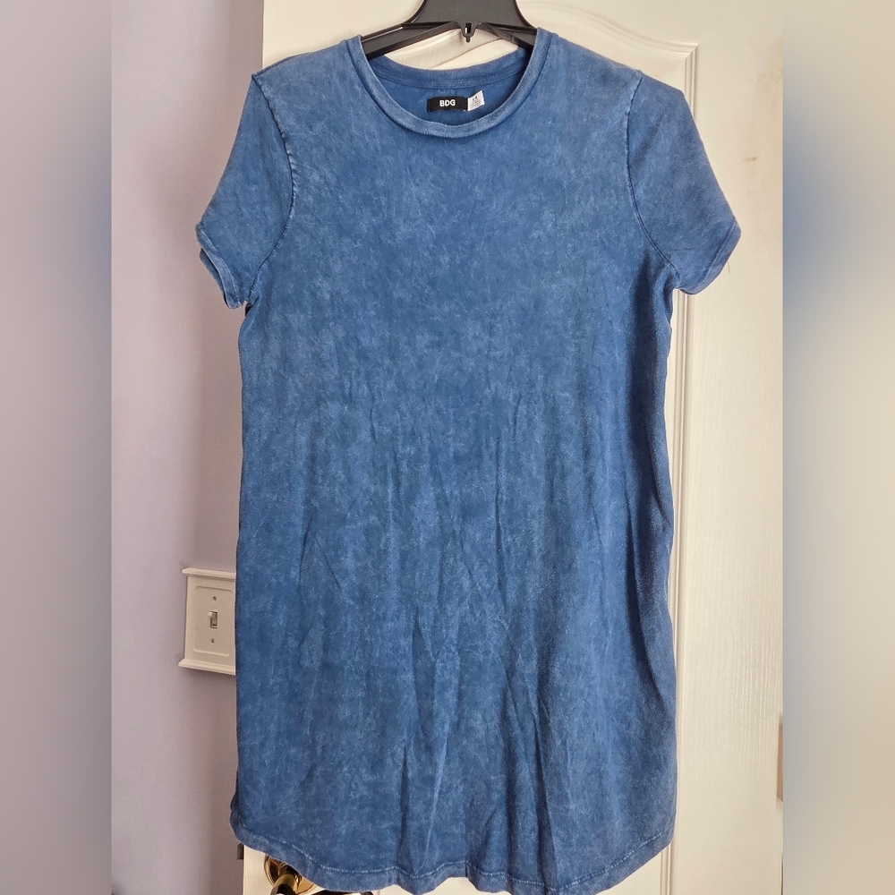 BDG Denim Blue Short Sleeve Tee